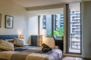 Best location in the CBD; pool, gym, rockclimbing +7 other amenities
